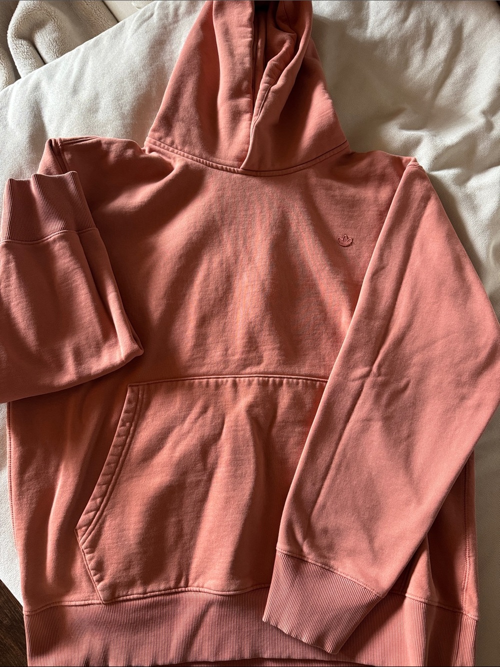 Coral Pullover Hoodie Sweater
